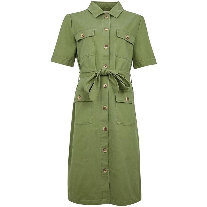 Barbour Victoria Utility Dress - Green GN73