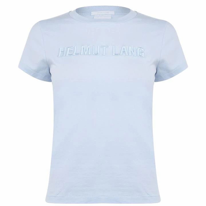 Helmut Lang Logo t Shirt - Glacier GL8