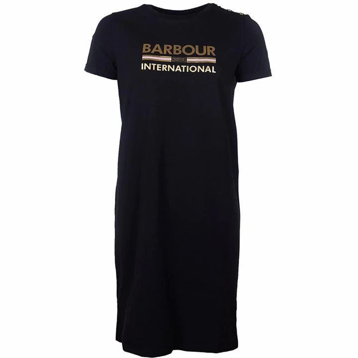Barbour International Thunderbolt Dress - Black