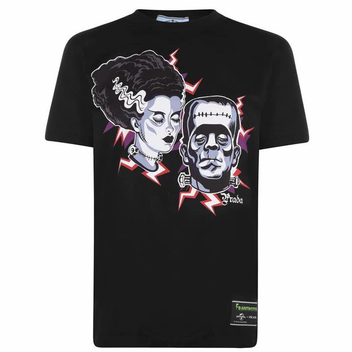 PRADA Frankenstein T Shirt - Black