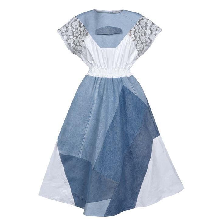 Ksenia Schnaider Reworked Dress - Blue