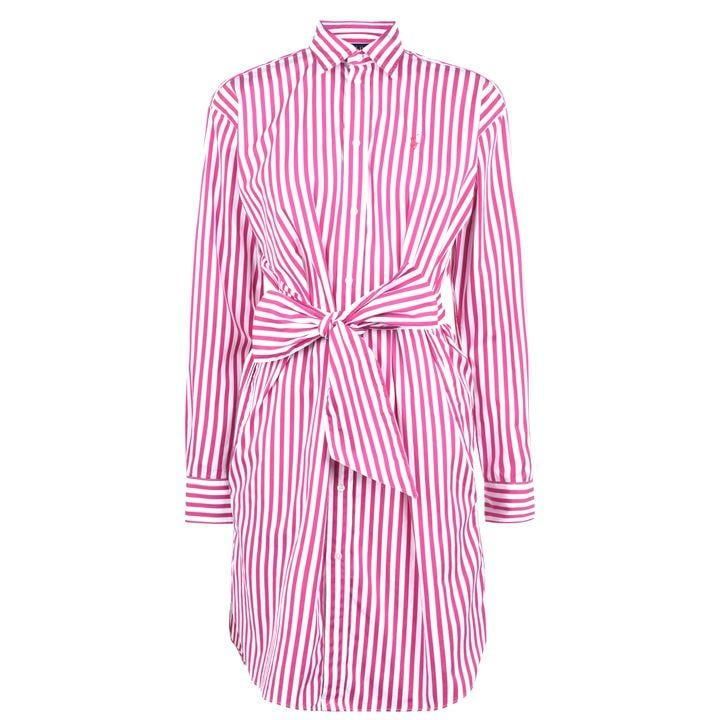 Polo Ralph Lauren Stripe Dress - Pink/White