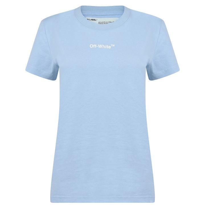 OFF WHITE Graphic T Shirt - Blue 3301