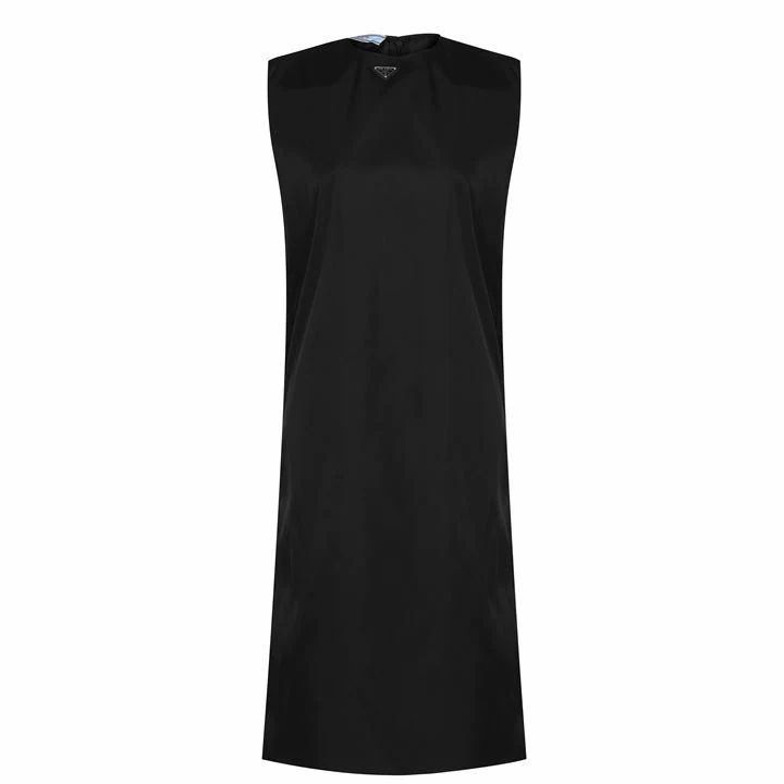 PRADA Nylon Sleeveless Dress - Black