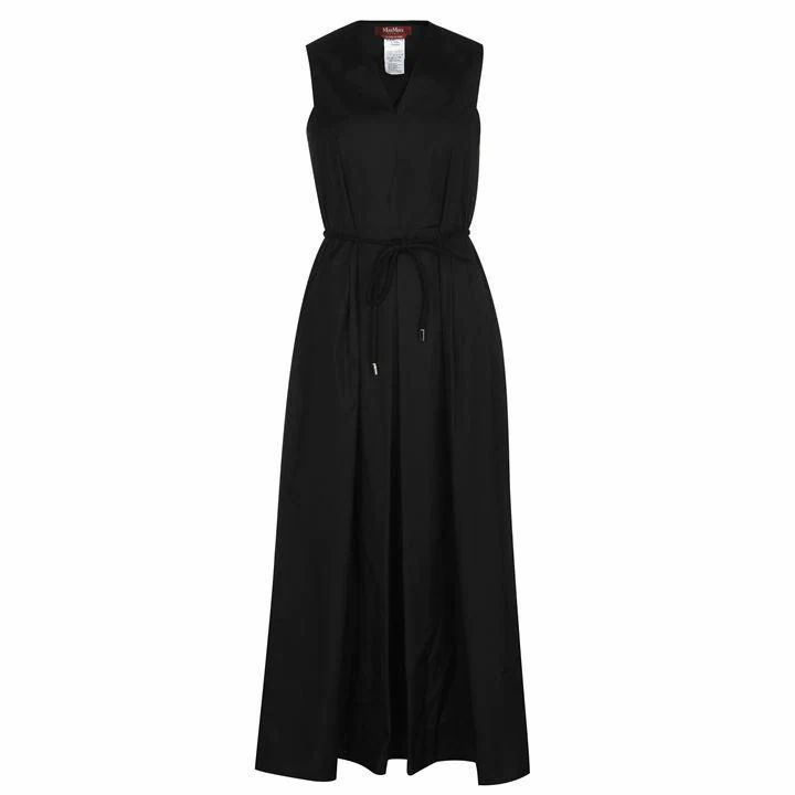 Max Mara Studio Bruna Sleeveless Dress - Black