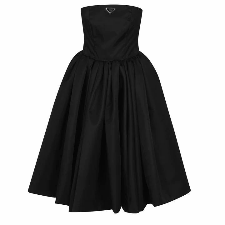 PRADA Nylon Corset Dress - Black