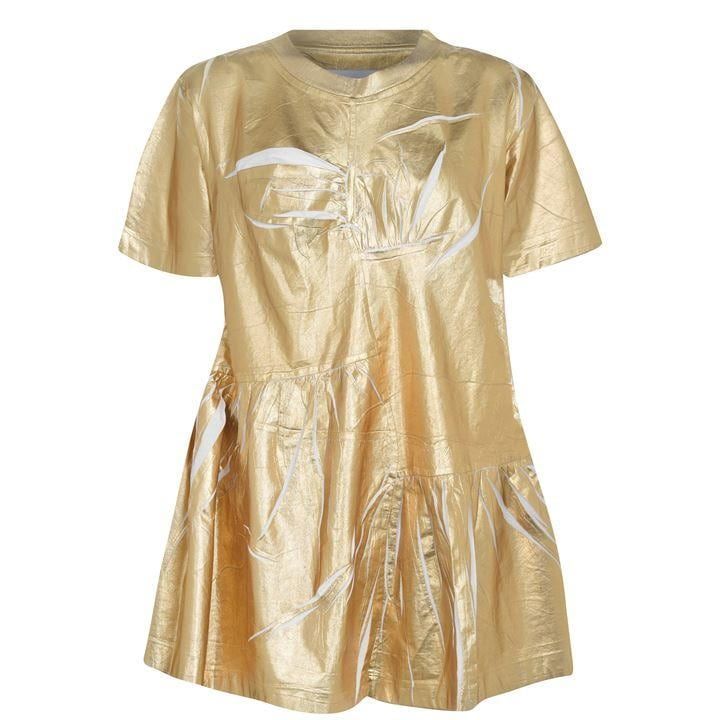 Marques Almeida Marques Almeida Gold Dress - Gold