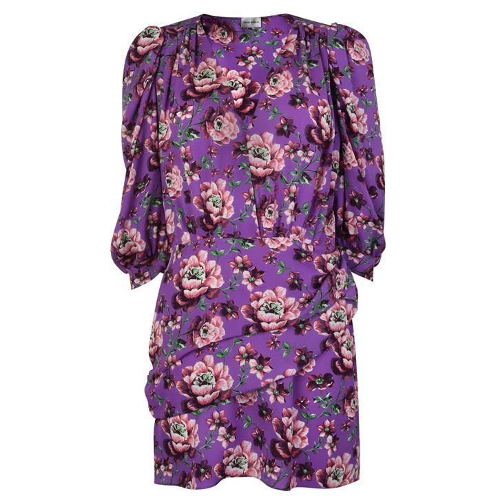 Magda Butrym Faro Mini Dress - Purple