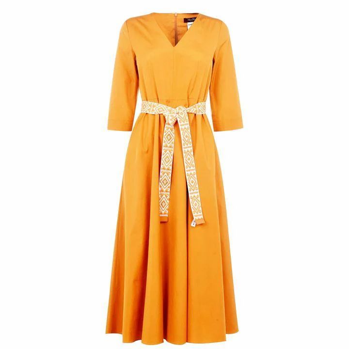 Max Mara Studio Agrume Dress - Orange
