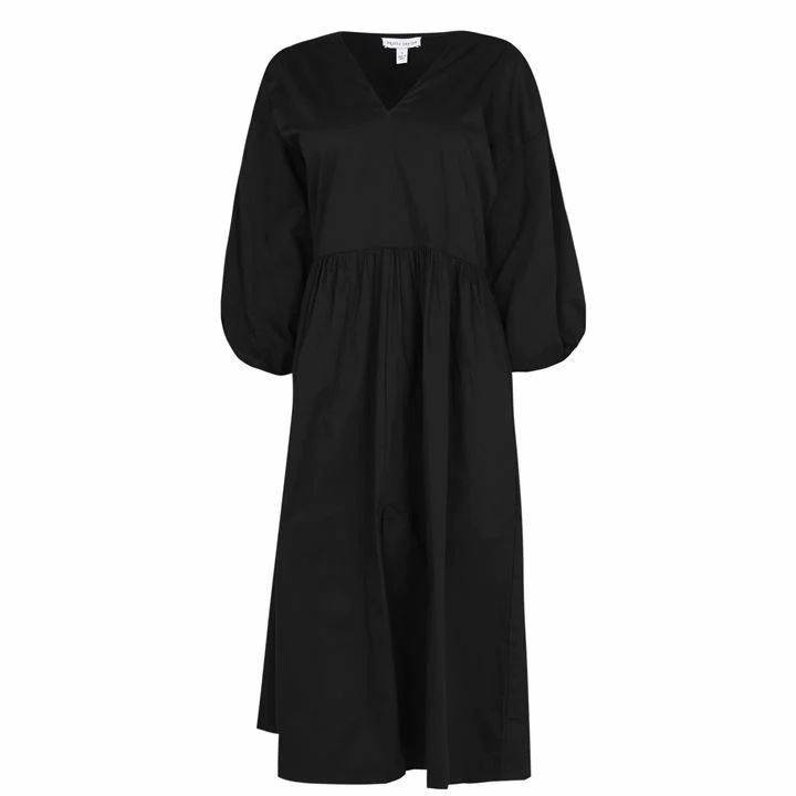 Pretty Lavish Monique Midi Dress - Black