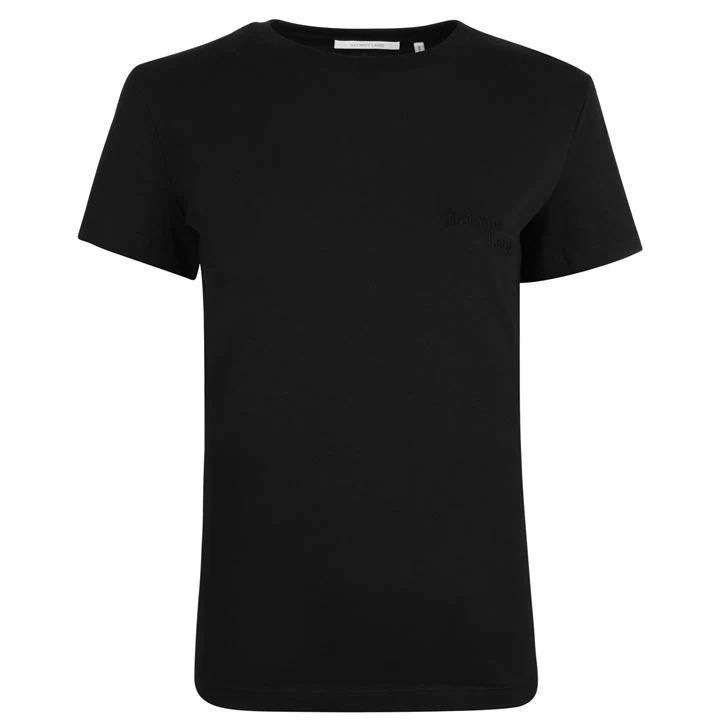 Helmut Lang Logo t Shirt - Black