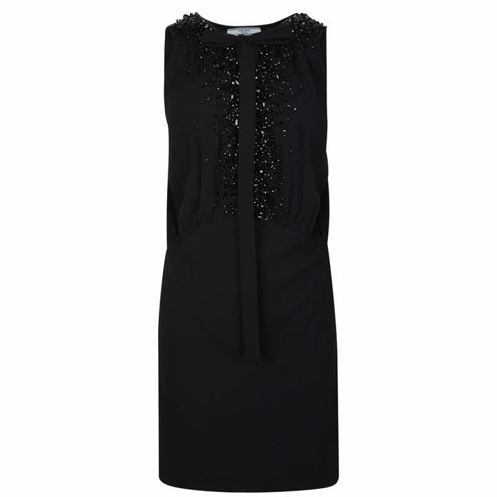 PRADA Shift Mini Dress - Black