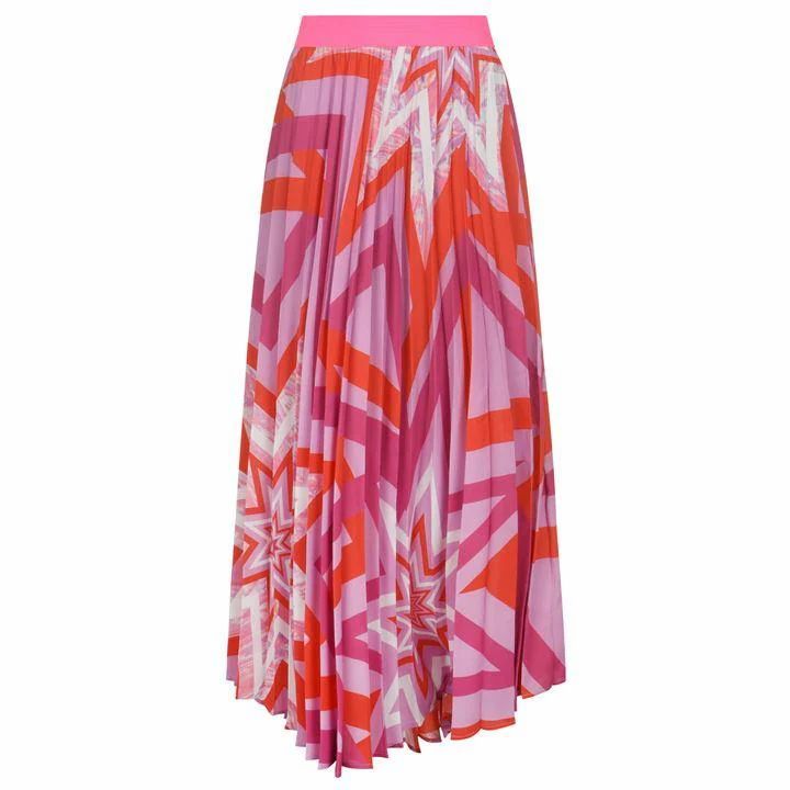 PLAY DATE STUDIOS Play Date Star Pleated Skirt - Pink