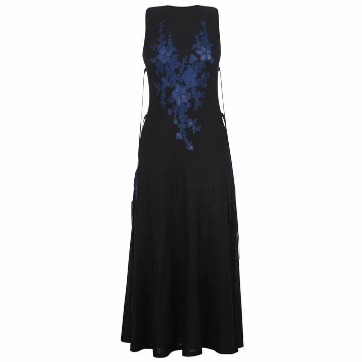 LOEWE Lace Knit Dress - Black