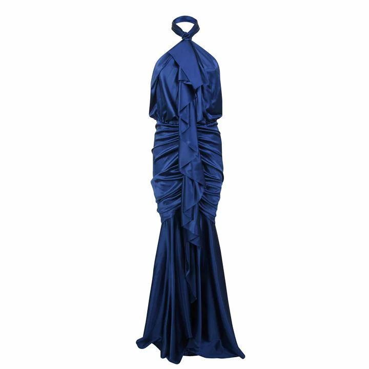 Alexandre Vauthier Ruffle Dress - Royal Blu 145