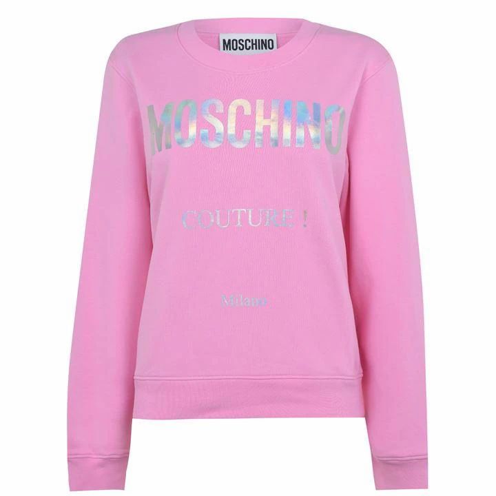 MOSCHINO Logo Sweatshirt - Pink