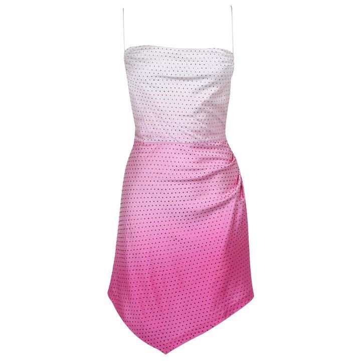 RETROFETE Auris Mini Dress - Deep Dye Pink