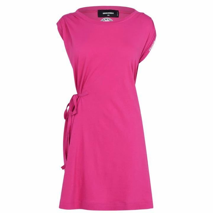 DSQUARED2 Drawstring Dress - Pink