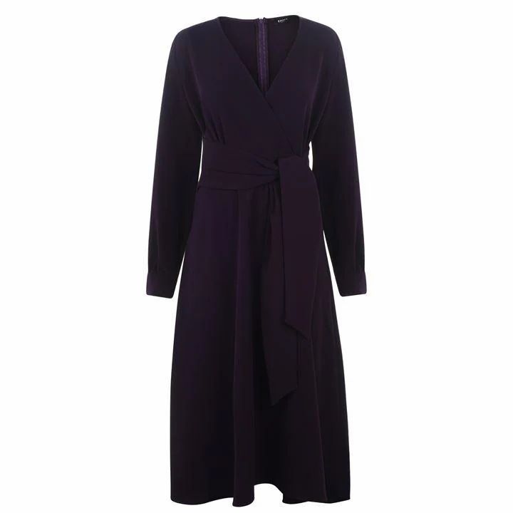 Emme Riccio Wrap Dress - Purple