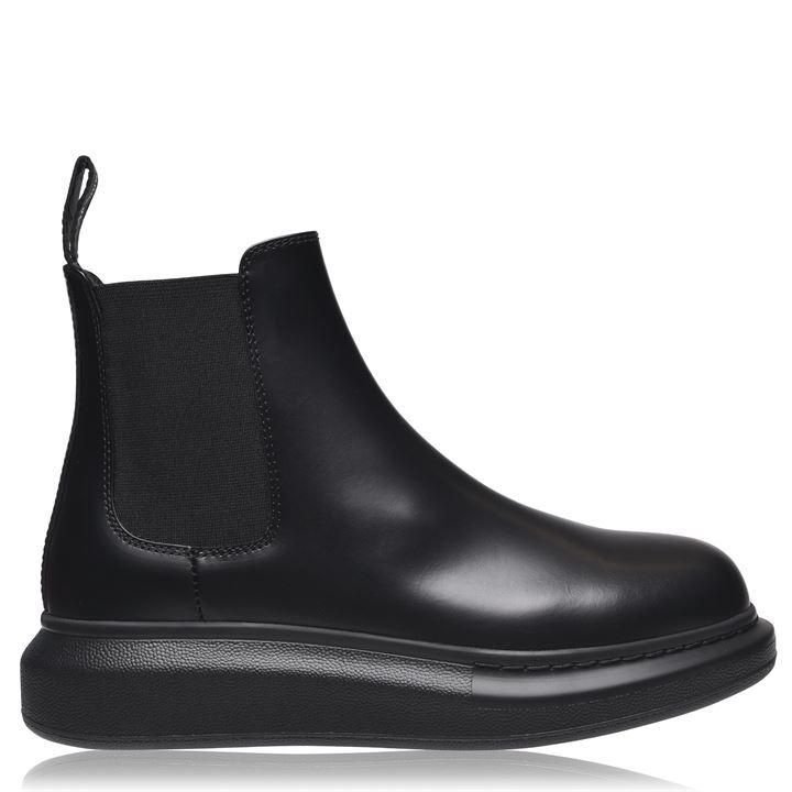 Alexander Mcqueen Hybrid Boots - Black
