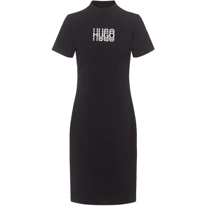 Hugo Narcissa Dress - Black