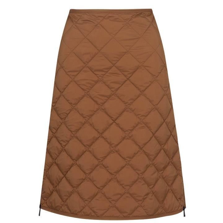 MONCLER Saison Nylon Skirt - Brown