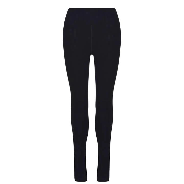 YEAR OF OURS 9 To 5 Slit Leggings - Black