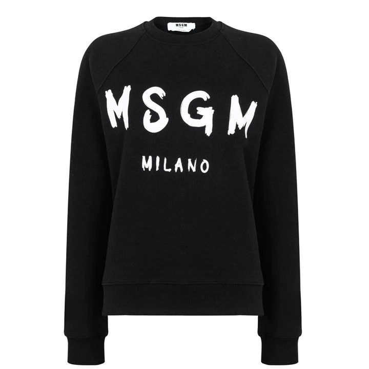 MSGM Logo Sweatshirt - Black