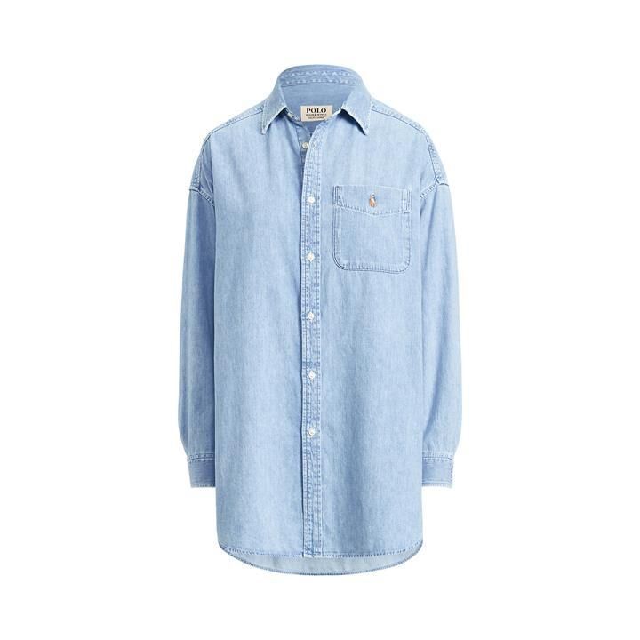 Polo Ralph Lauren Denim Oversized Shirt - Blue
