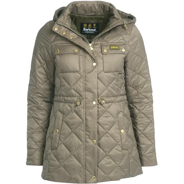 Avalon Quilted Jacket - Green
