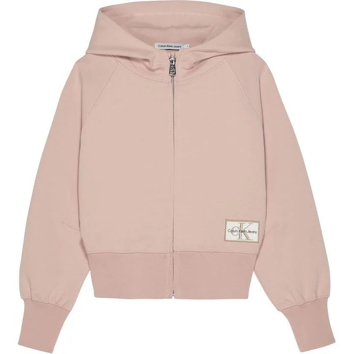 Active Zip Through Hoodie - Pink