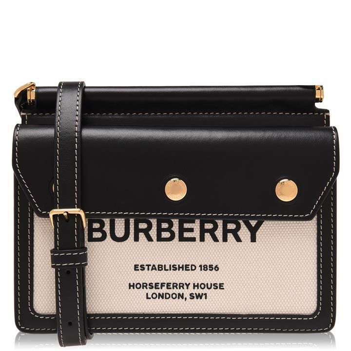 Burberry Baby Title Bag - Black