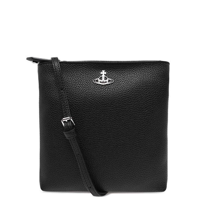 Johanna Square Crossbody Bag - Black