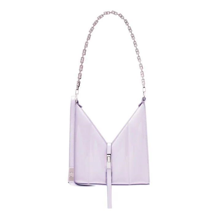 Givenchy Mini Cutout Patent Bag - Purple
