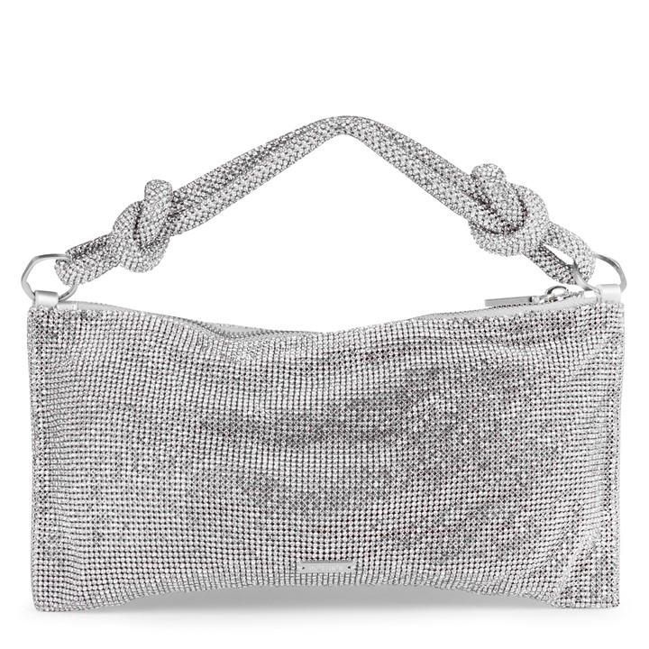 Hera Nano Rhinestone Shoulder Bag - Clear