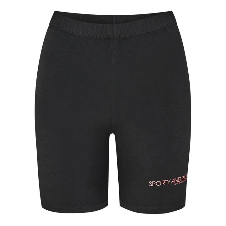 Disco Biker Shorts - Black
