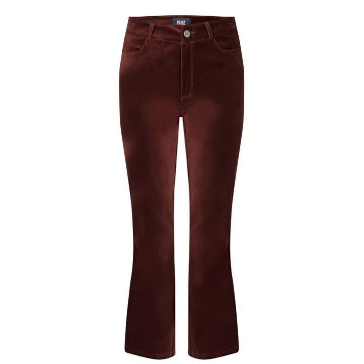 Claudine Ankle Flares - Brown