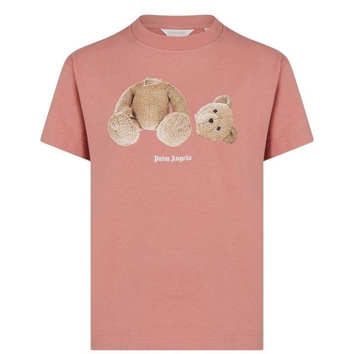 Girl'S Bear Logo t Shirt - Pink