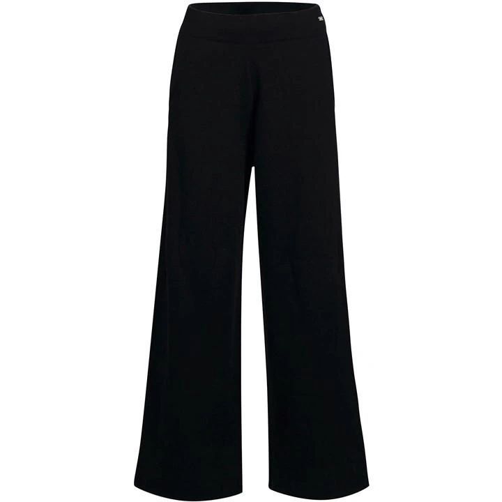 Firth Knitted Trousers - Black