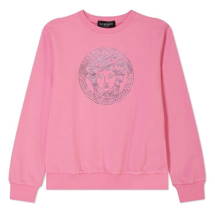 Crystal Medusa Sweatshirt - Pink