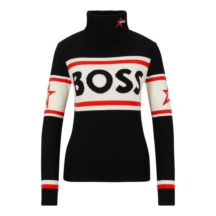 Boss Schild Sweater Ld32 - Black
