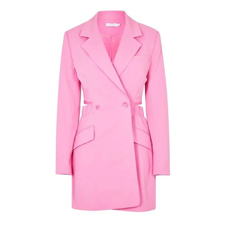 Kylo Cut Out Blazer Mini Dress - Pink