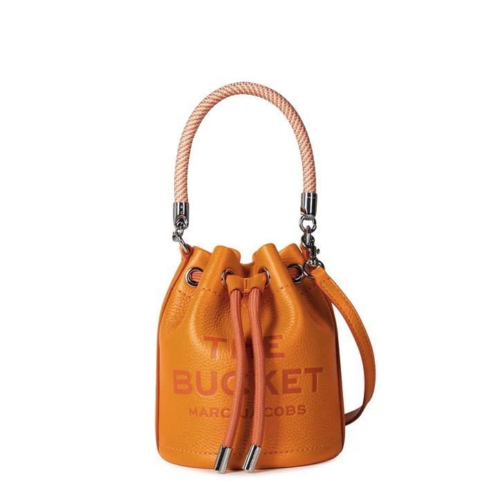 Micro Bucket Bag - Orange