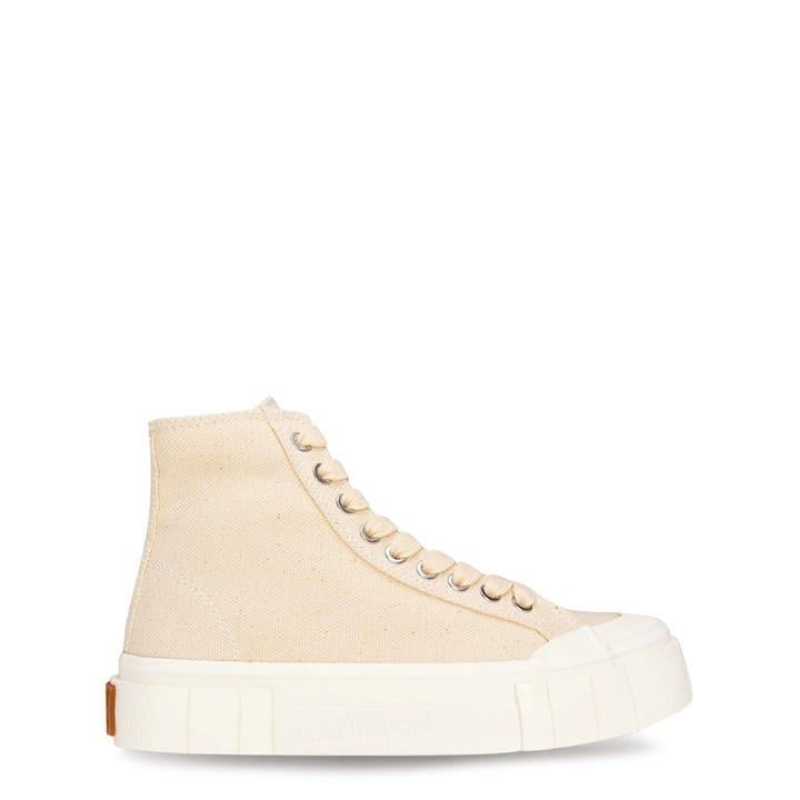 Palm Core High Top Trainers - Beige