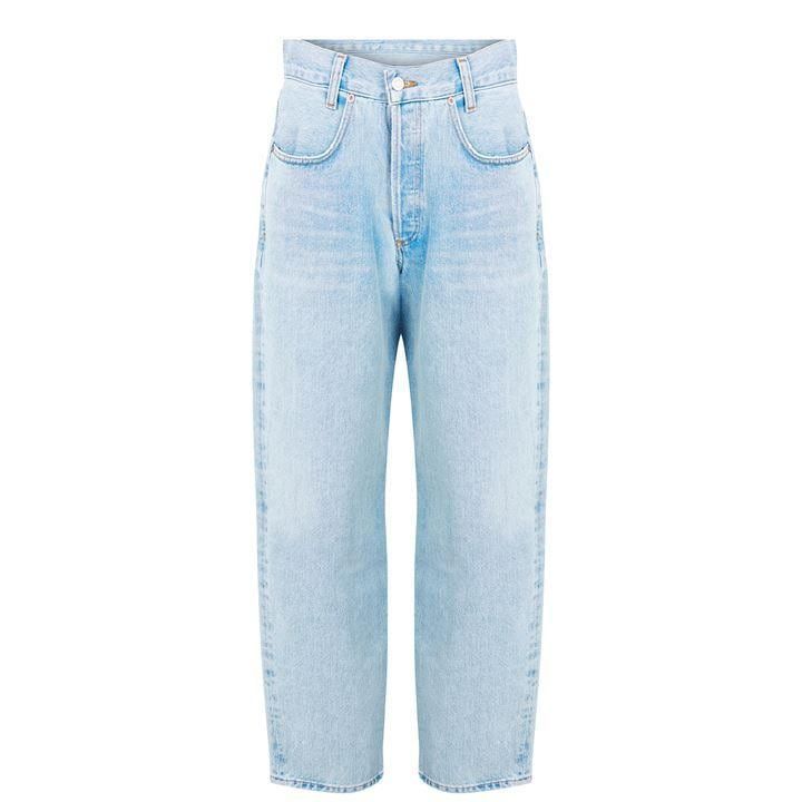 Tapered Baggy Jeans - Blue