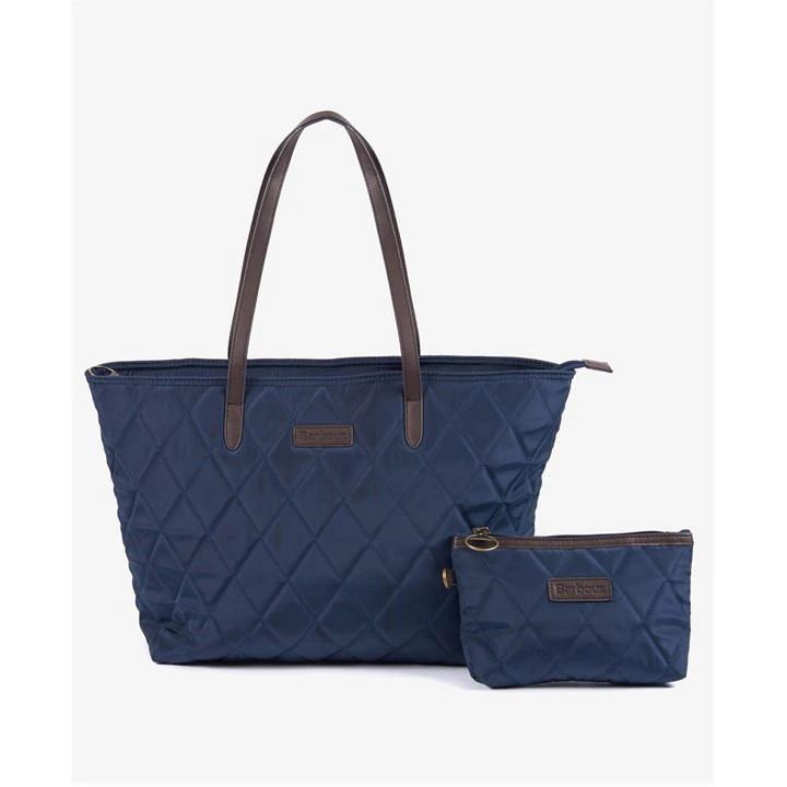 Witford Quilted Tote Bag - Blue