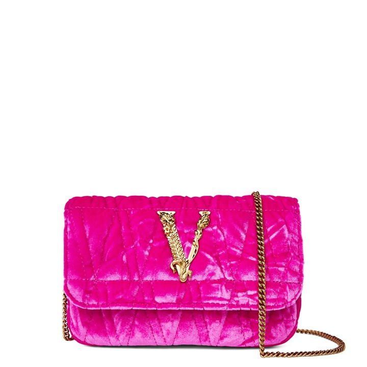 Velvet Virtus Bag - Pink