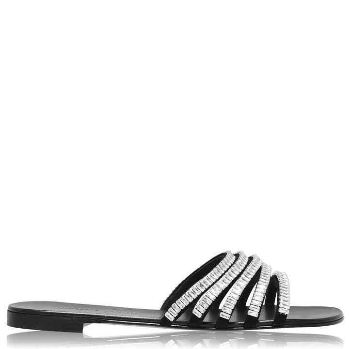 Flat Sandals - Black