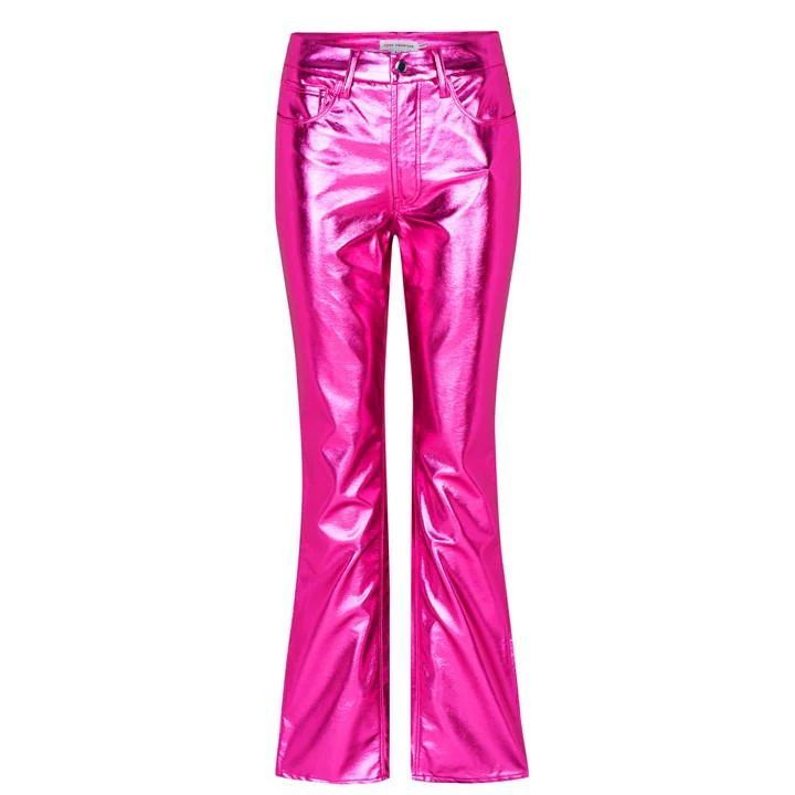 Good Icon Metallic Jeans - Pink