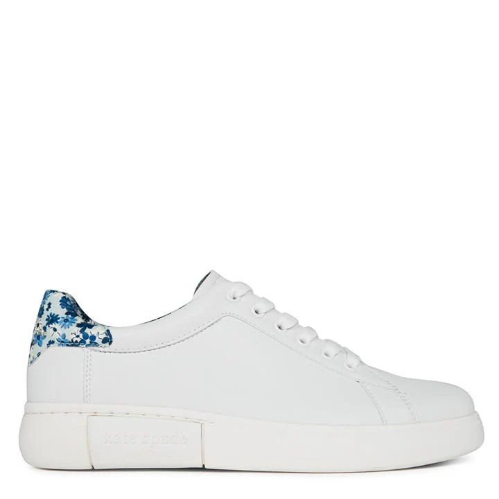 Kate Athletic Lace-up Trainers - White
